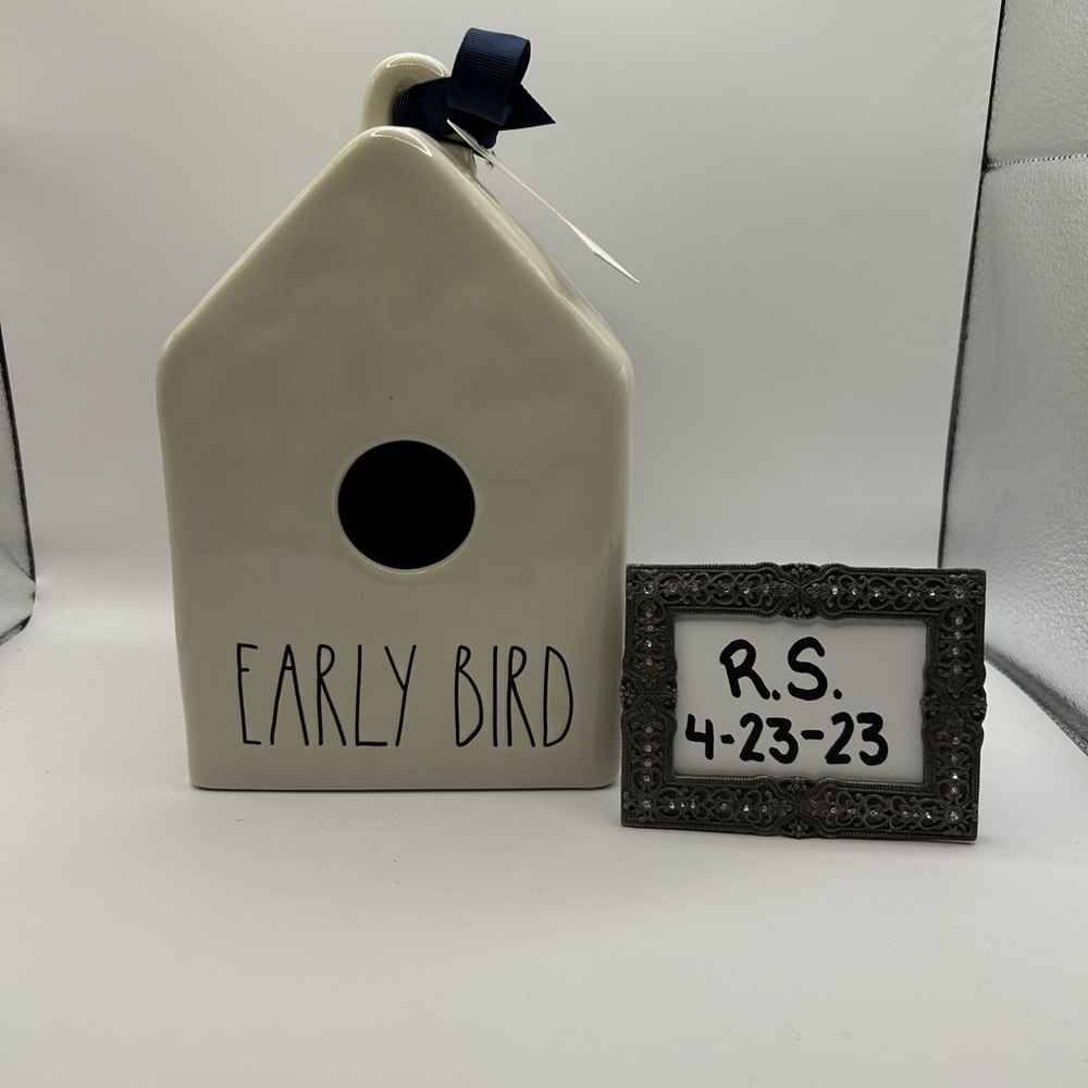 Rae Dunn “Early Bird” Birdhouse